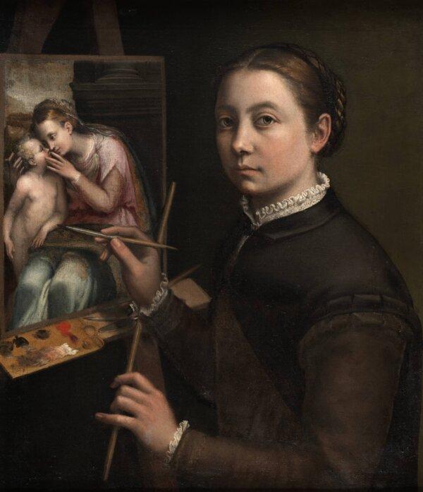 A self-portrait of Sofonisba Anguissola, 1650. (Public Domain)