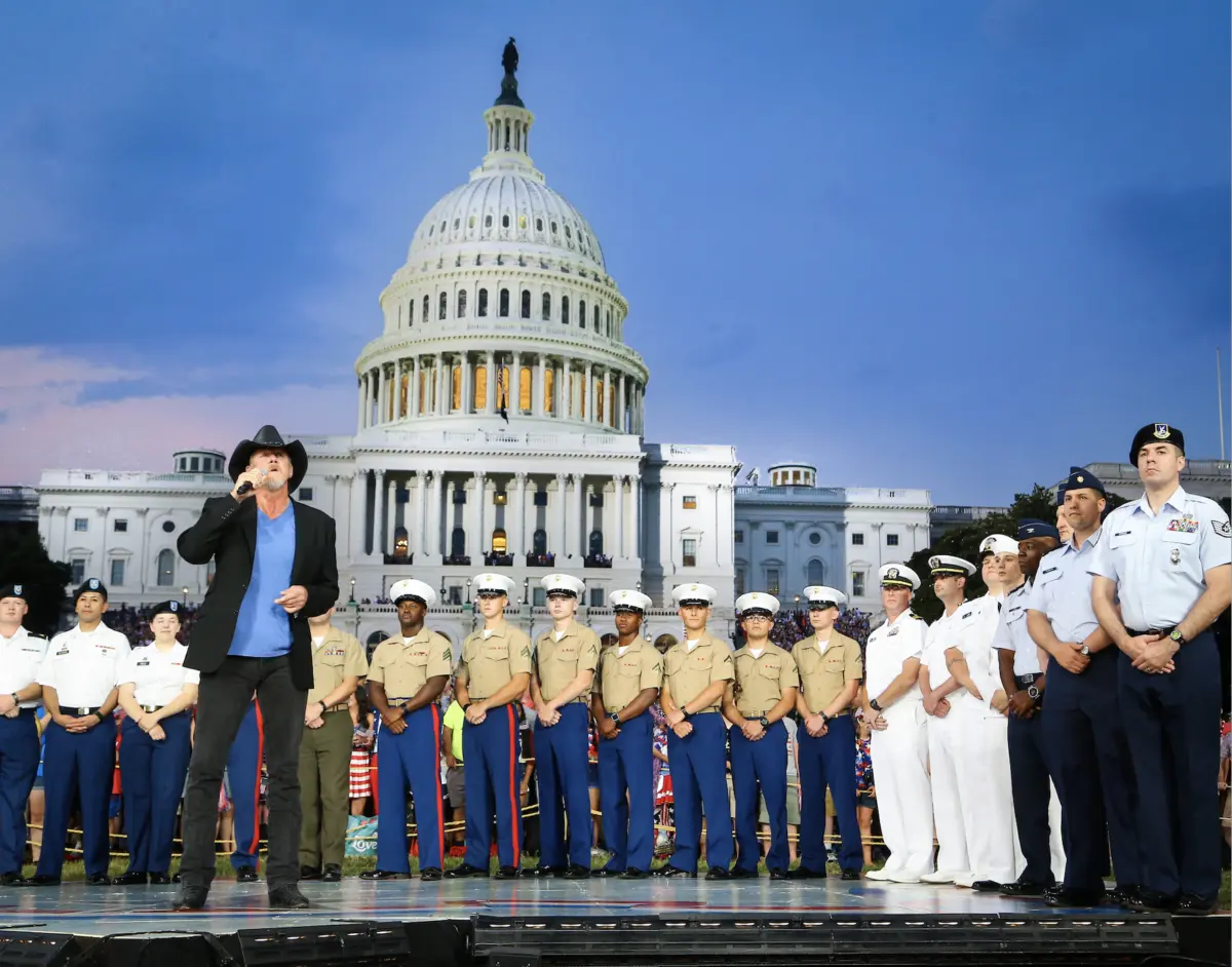 Country superstar Trace Adkins will perform at "A Capitol Fourth: 250th Weekend Celebration." (Courtesy of Capitol Concerts, Inc.)