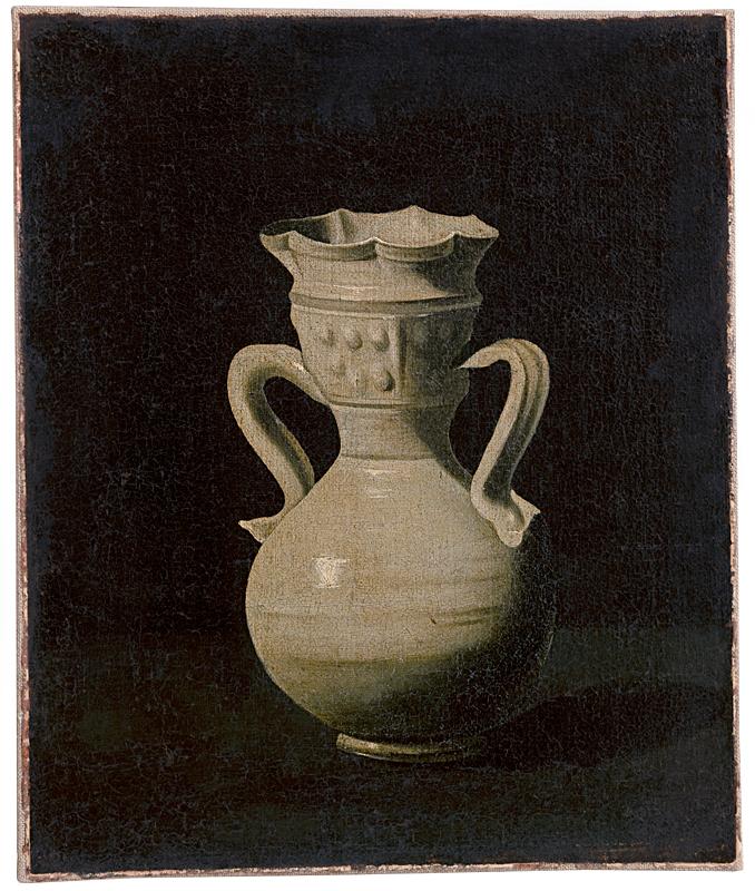 “Alcarraza,” circa 1650, by Francisco de Zurbarán. Oil on canvas; 1 foot 1/4 inches by 11 1/8 inches. Private collection. Courtesy of Elvire de Maintenant & Hubert Duchemin. (Copyright Claude Iverné/Elnour)