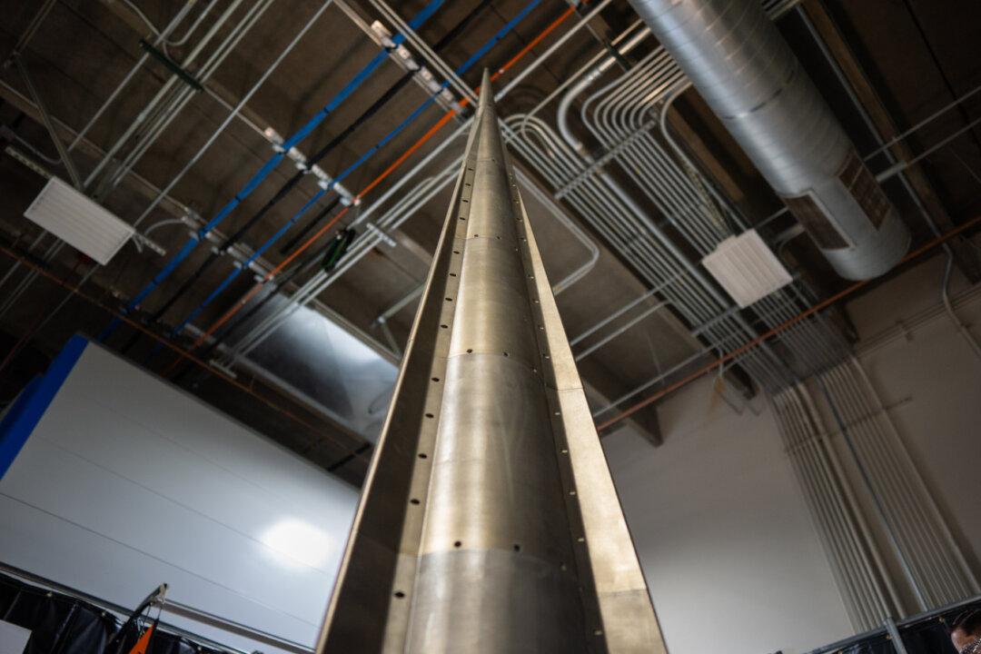Trump Admin Unveils 11-Foot AI-Designed Nuclear Test Vehicle at DC Fair