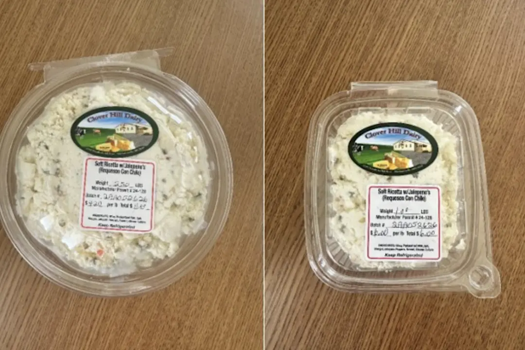 Cheese Products Recalled Due to Possible Listeria Contamination
