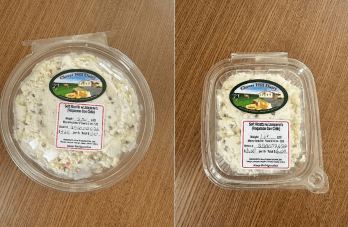 Cheese Products Recalled Due to Possible Listeria Contamination