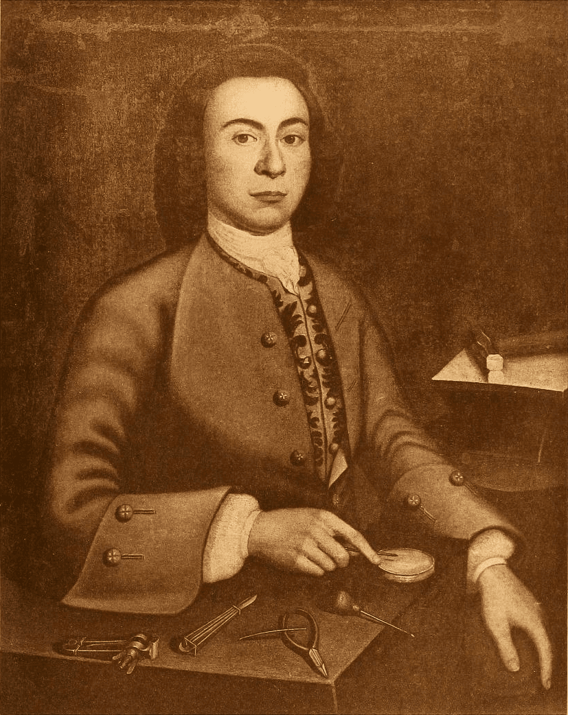 A likely portrait of Peter Pelham, circa 1753, by John Singleton Copley. (Public Domain)