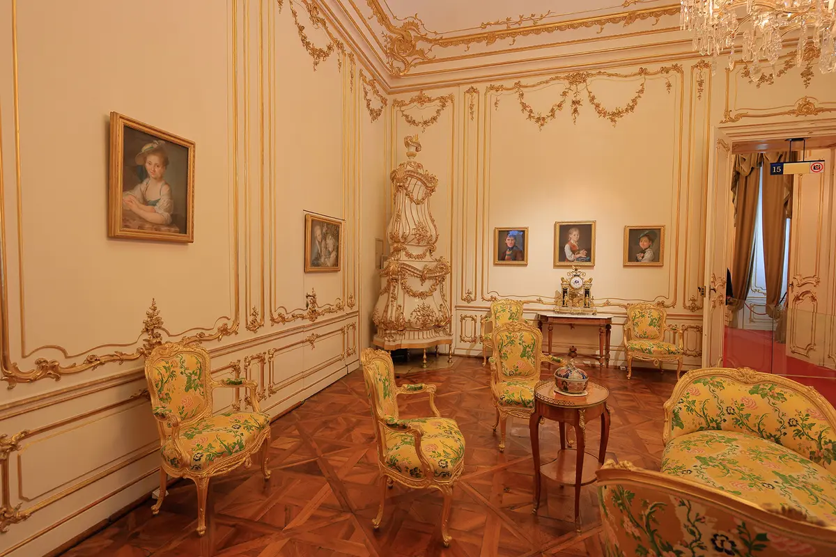 Many rooms in Schönbrunn Palace retain original Rococo decoration. The palace is one of Austria's most visited historic attractions today. (LEOCHEN66/Shutterstock)