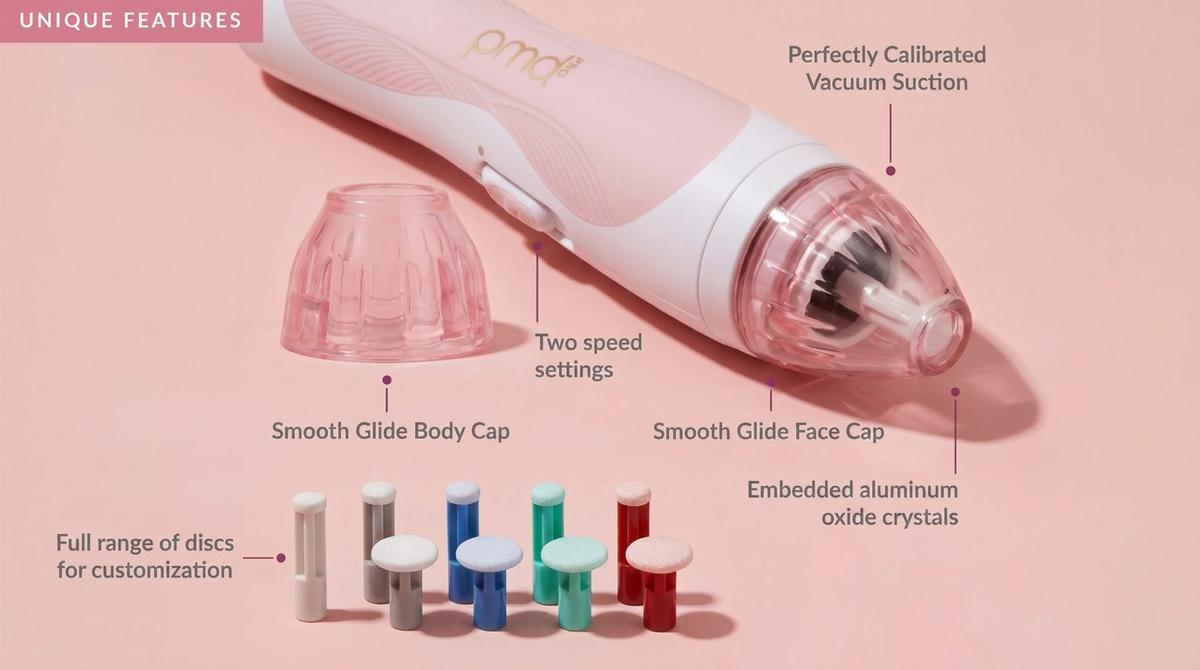 PMD Personal Microderm triggers cell regeneration, promotes natural collagen production, and reveals a fresher, brighter complexion for anyone.
