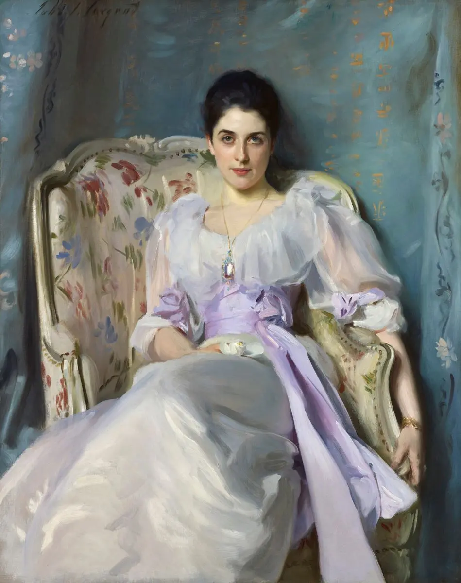 John Singer Sargent's "Lady Agnew of Lochnaw." Museum of Fine Arts, Boston. (Public Domain)