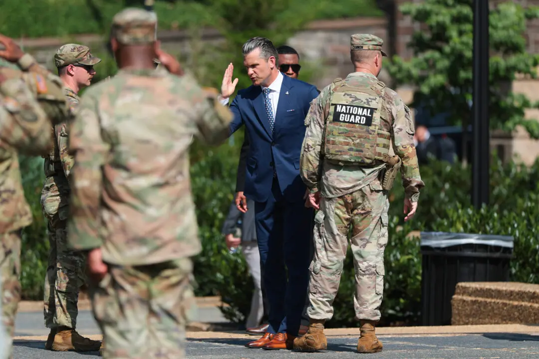 Hegseth Credits National Guard Members for ‘Staggering’ Crime Drop in DC