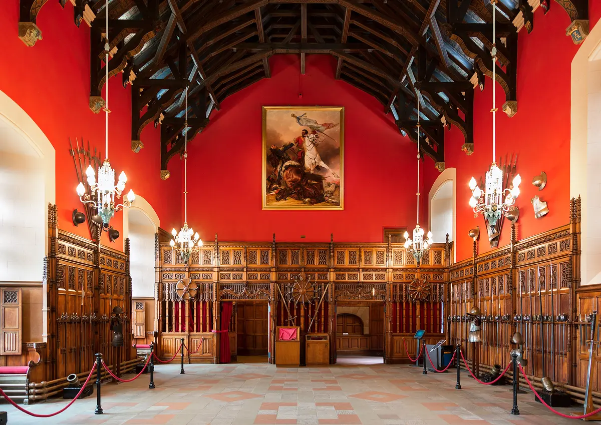 The Great Hall in Edinburgh Castle is a sight to behold, whether you consider its detailed construction or the centuries of history that happened within these walls. (Sylvain Sonnet/Getty Images)