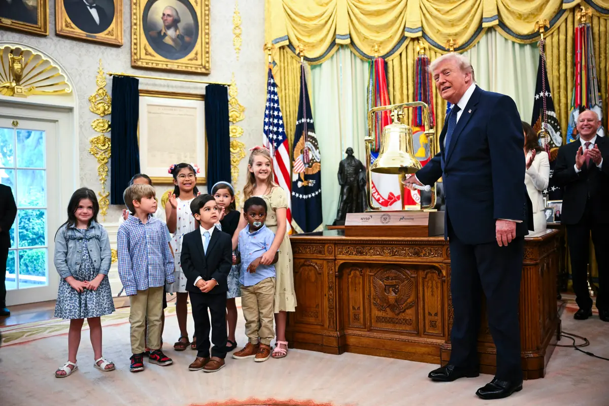 President Launches Trump Accounts for Children With Historic Opening of NYSE, NASDAQ