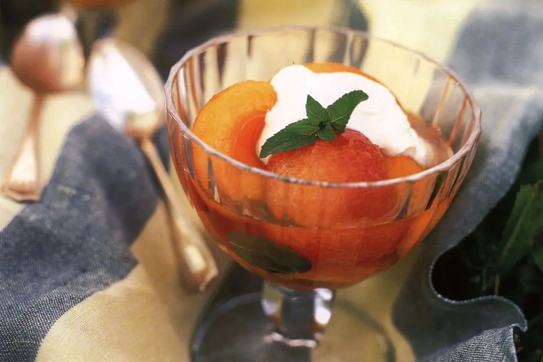 Need a Light Dessert for Summer? Try Wine-Poached Peaches