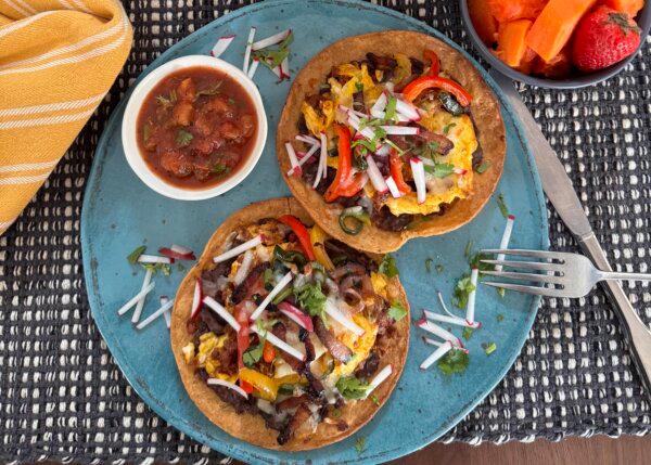 Vacation Breakfast Tostadas Hit the Spot