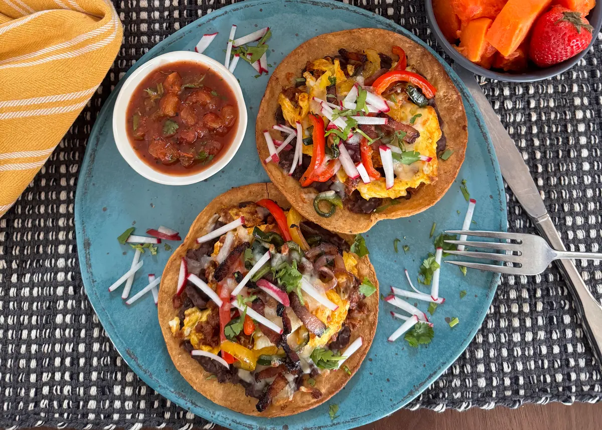 Vacation Breakfast Tostadas Hit the Spot