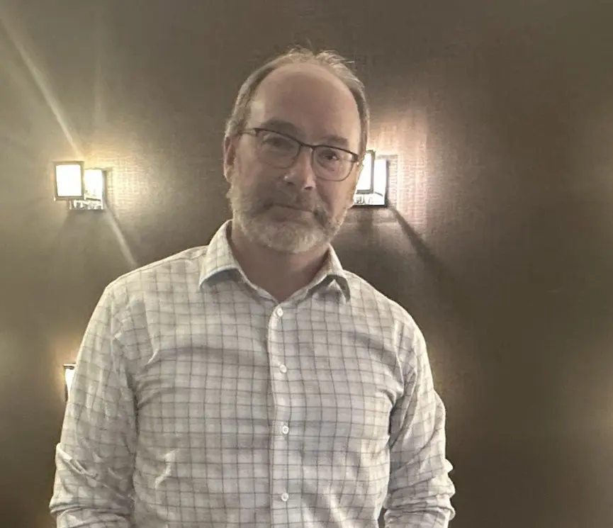 PEI Green Party Leader and MLA Matthew MacFarlane attended the public hearing of the Review of the Island Regulatory and Appeals Commission in Charlottetown on July 6, 2026. (Omid Ghoreishi/The Epoch Times)
