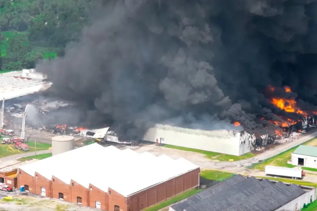 West Virginia Governor Declares State of Emergency After Fire Erupts at Parkersburg Warehouse