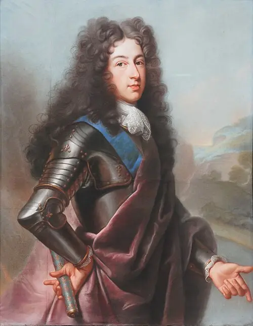 “Portrait of Louis, Duke of Burgundy,” late-17th century to early-18th century, by Joseph Vivien. Pastel; 38 5/8 inches by 31 1/8 inches. Louvre Museum, Paris. (Michel Arboi/<a href="https://commons.wikimedia.org/wiki/File:Vivien_-_Louis_of_France,_Duke_of_Burgundy_-_Louvre.jpg">CC BY-SA 4.0</a>)