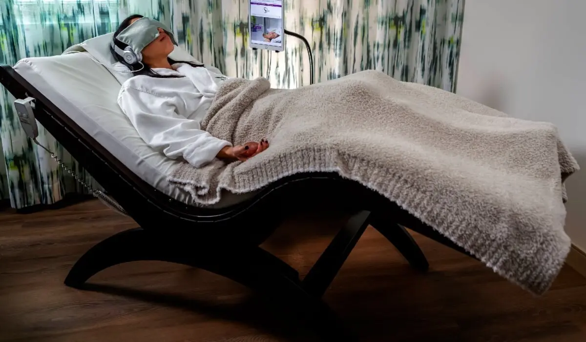 The Zero Gravity Soundscape Relaxation Experience connects visitors with ancient Native American practices. (Photo courtesy of Pechanga Resort Casino)