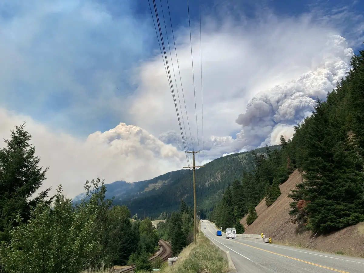Second Wildfire Triggers Upgraded Evacuation Order Near Boston Bar, BC