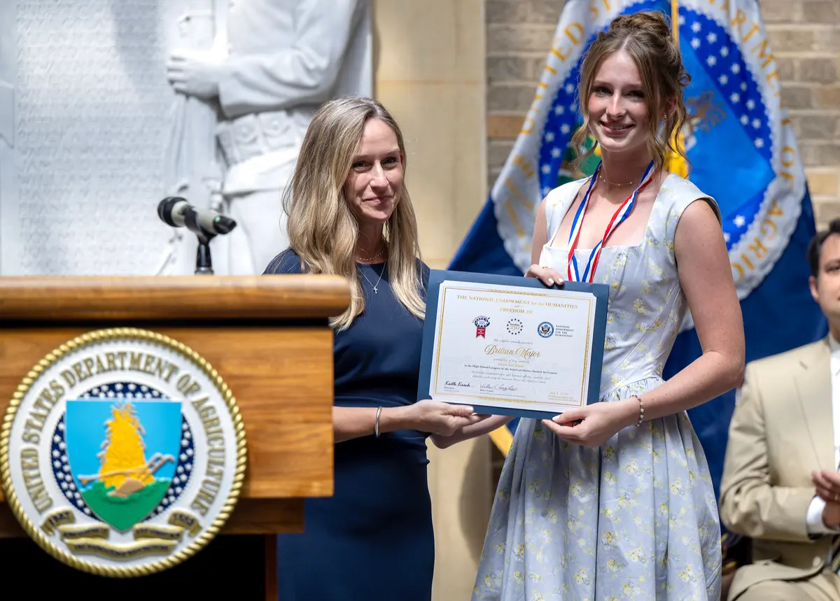 National Endowment for Humanities, Freedom 250 Celebrate Winners of National American Heroes Student Art Contest