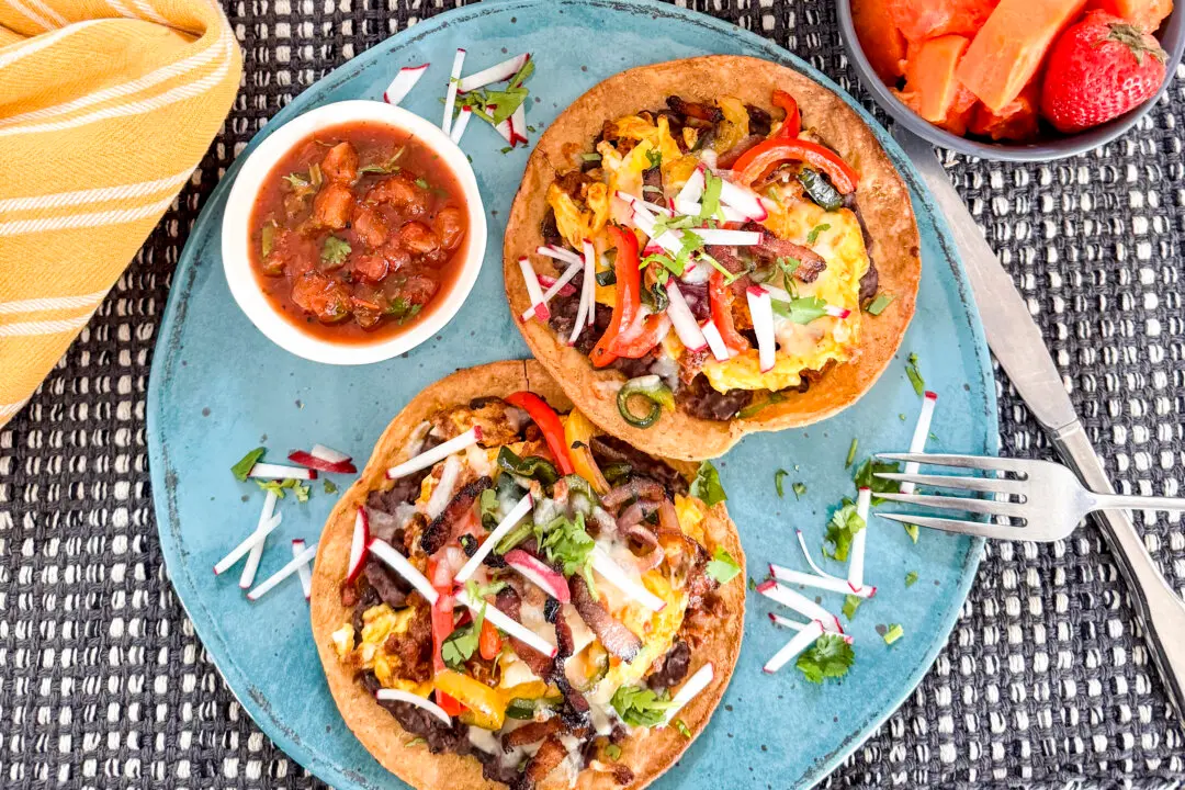 Vacation Breakfast Tostadas Hit the Spot