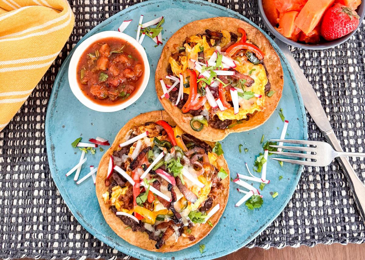 Vacation Breakfast Tostadas Hit the Spot