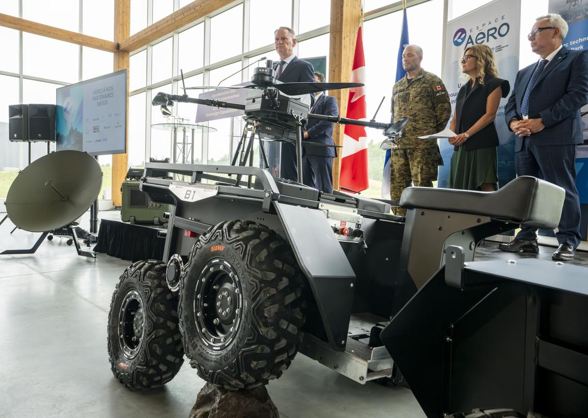 Ottawa to Create Facility for Military Drone Research in Quebec