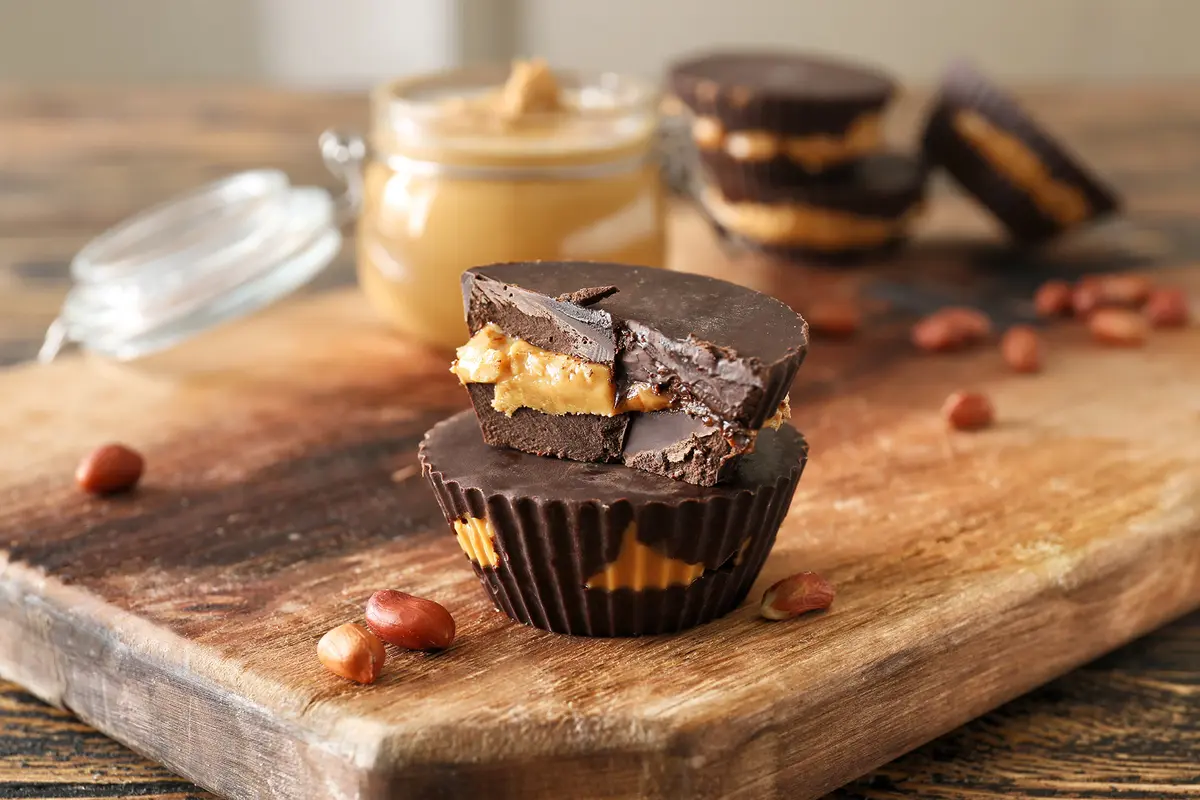 Healthy Nut Butter & Chocolate Cups