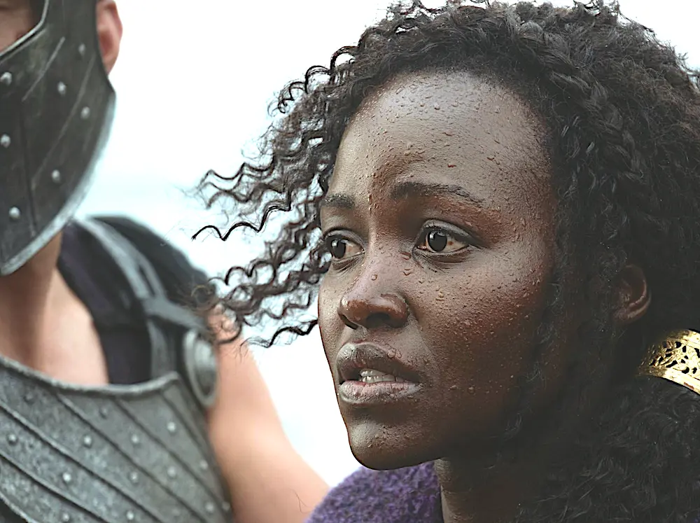 Helen of Troy (Lupita Nyong’o), in "The Odyssey." (Universal Pictures)