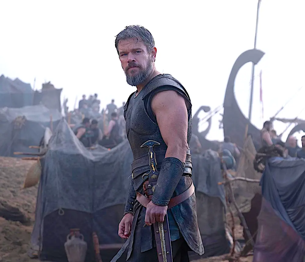 Odysseus (Matt Damon), the smartest of all the heroes, in "The Odyssey." (Universal Pictures)