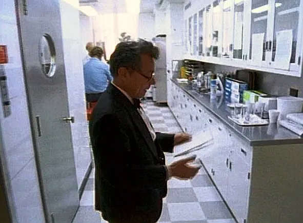 A butler in the White House Butler's Pantry. (Public Domain)