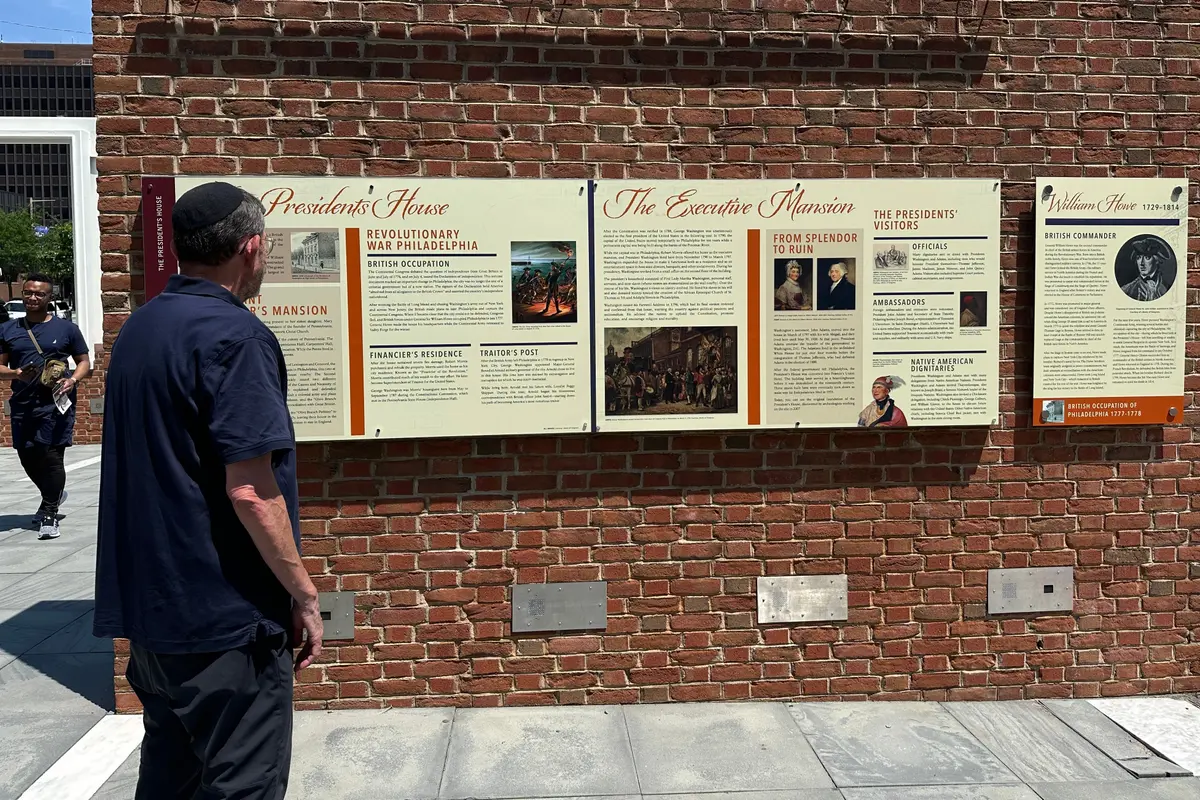 Trump Administration Updates Philadelphia Slavery Exhibit