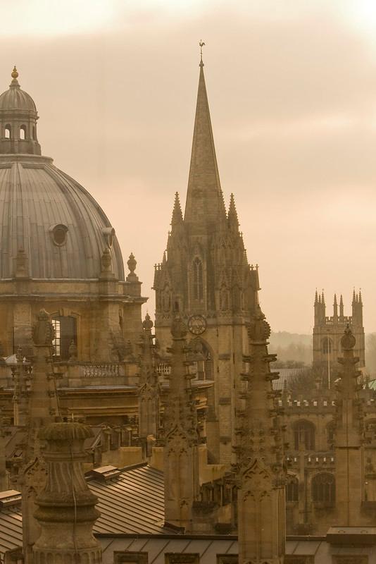 The "dreaming spires" of Oxford. Lewis warned that one must always remember to care for the local communities of Oxford and Verona. (Public Domain)