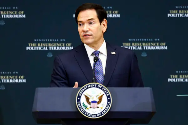Marco Rubio Delivers Remarks to Press