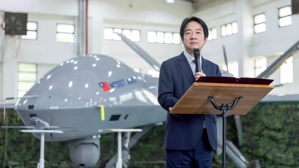 Lai Urges Taiwan Lawmakers to Approve $6.5 Billion Military Drone Plan