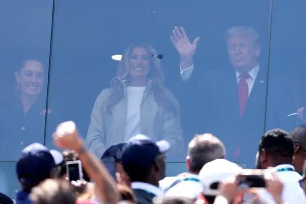 REPLAY: Trump Speaks to Reporters After FIFA World Cup Final