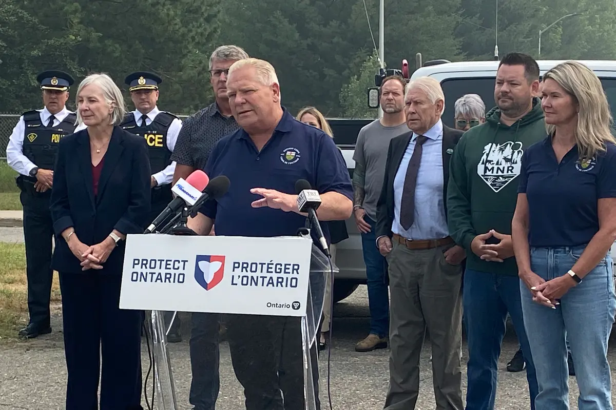 More Than 1,800 People Evacuated as Wildfires Sweep Across Northern Ontario