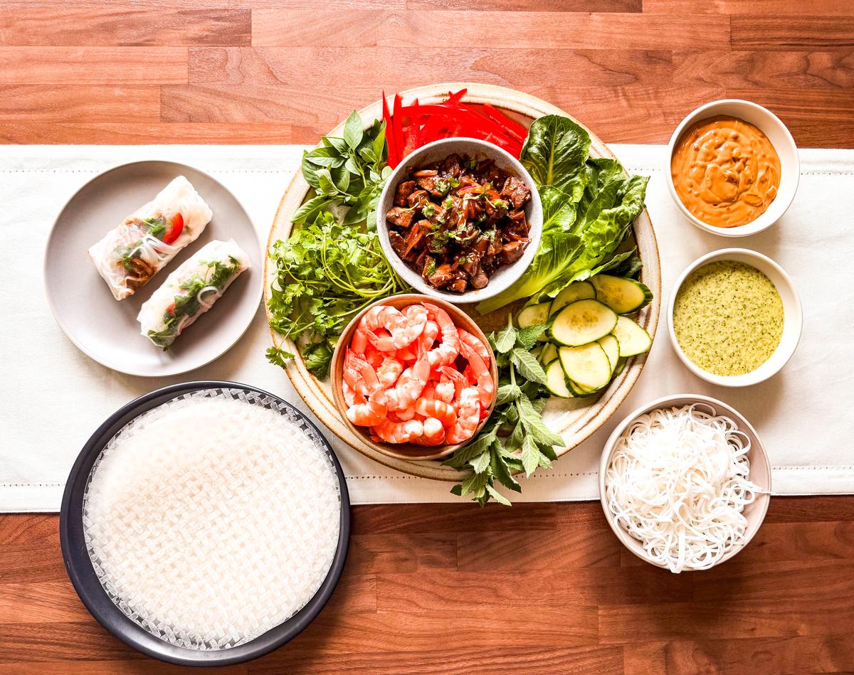 Summer Spring Rolls, the Perfect Antidote to a Hot Day