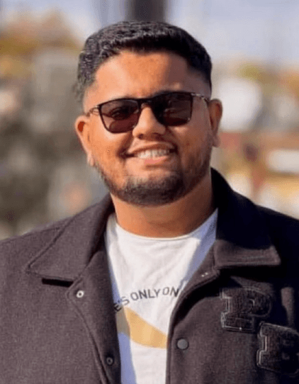 Regina resident Bhishma Rajyaguru, 22, was killed in the two-car crash that also resulted in the death of Saskatchewan Roughrider team captain Jayden Dalke on July 18. (RCMP handout photo/courtesy of Dakshesh Raval)
