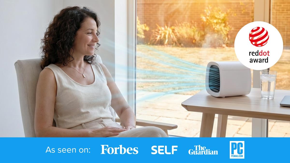 Skip Traditional AC and Cool Down With This Award-Winning Personal Cooler