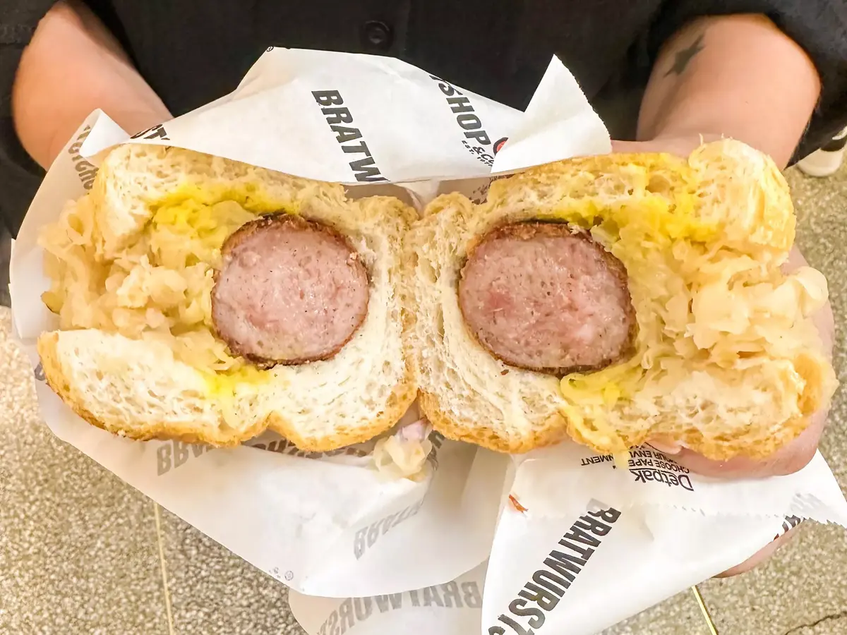 Bratwurst from the Queen Victoria Market. (Bill Addison/Los Angeles Times/TNS)