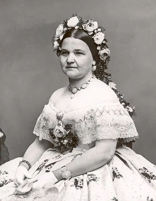 Mary Ann (née Todd) Lincoln. Long before entering the White House, she was a driving force behind her husband's political career. (Public Domain)