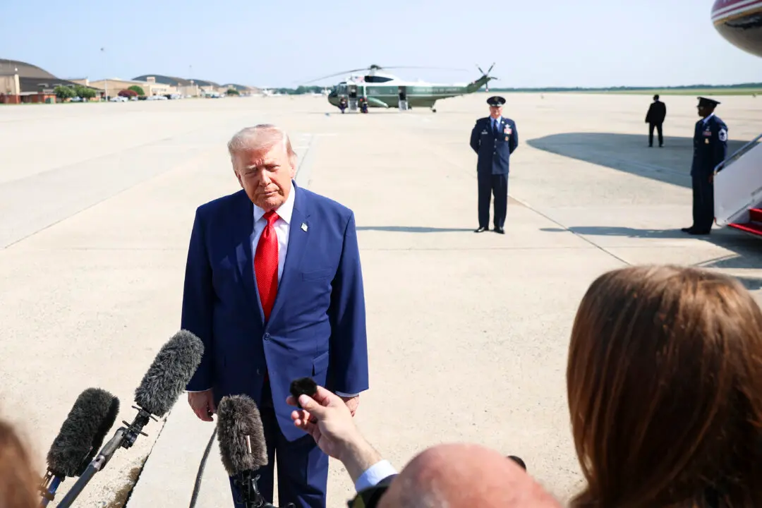 REPLAY: Trump Speaks to Reporters Aboard Air Force One En Route to Michigan
