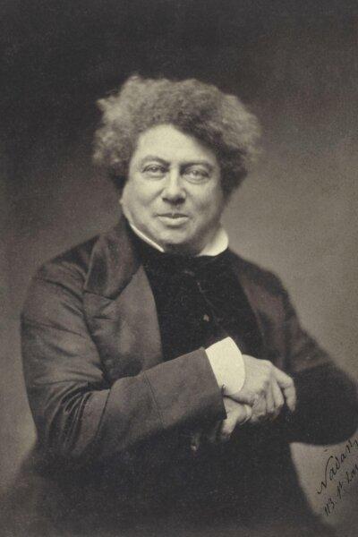 Alexander Dumas in 1855. (Public Domain)