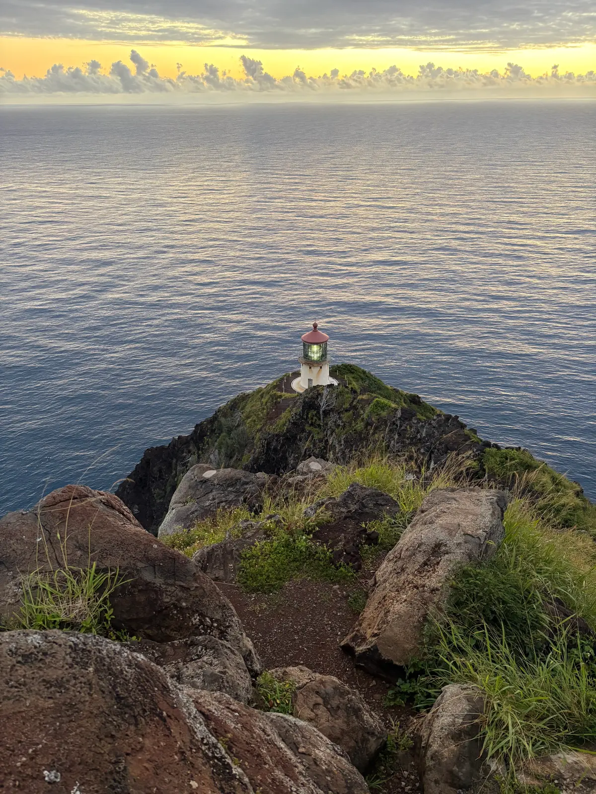 A paved trail leads to the lighthouse, which was built in 1909. (Deena Bouknight)