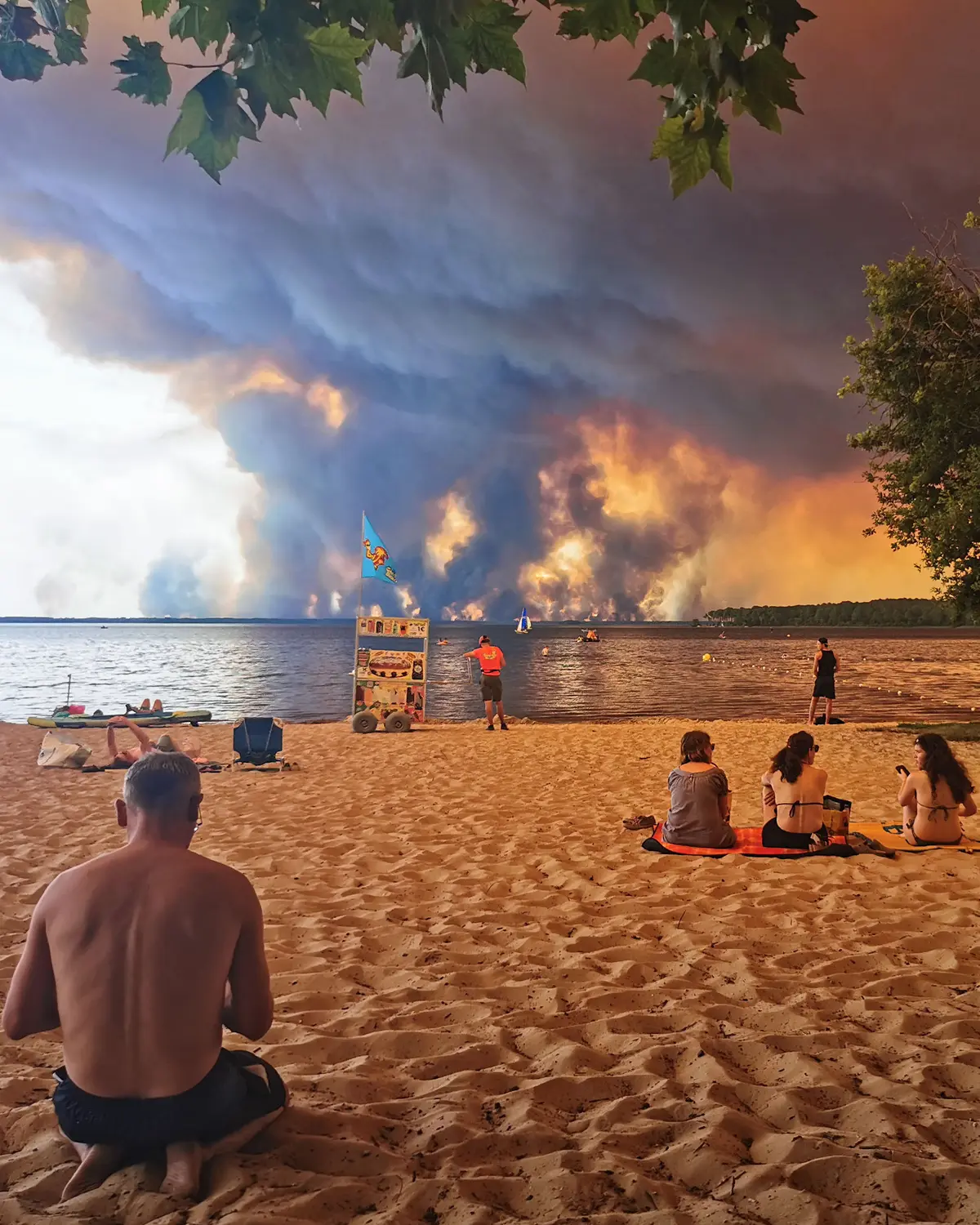 Week in Photos: Wildfire in France, Todd Blanche Hearing, and Floods in Brazil