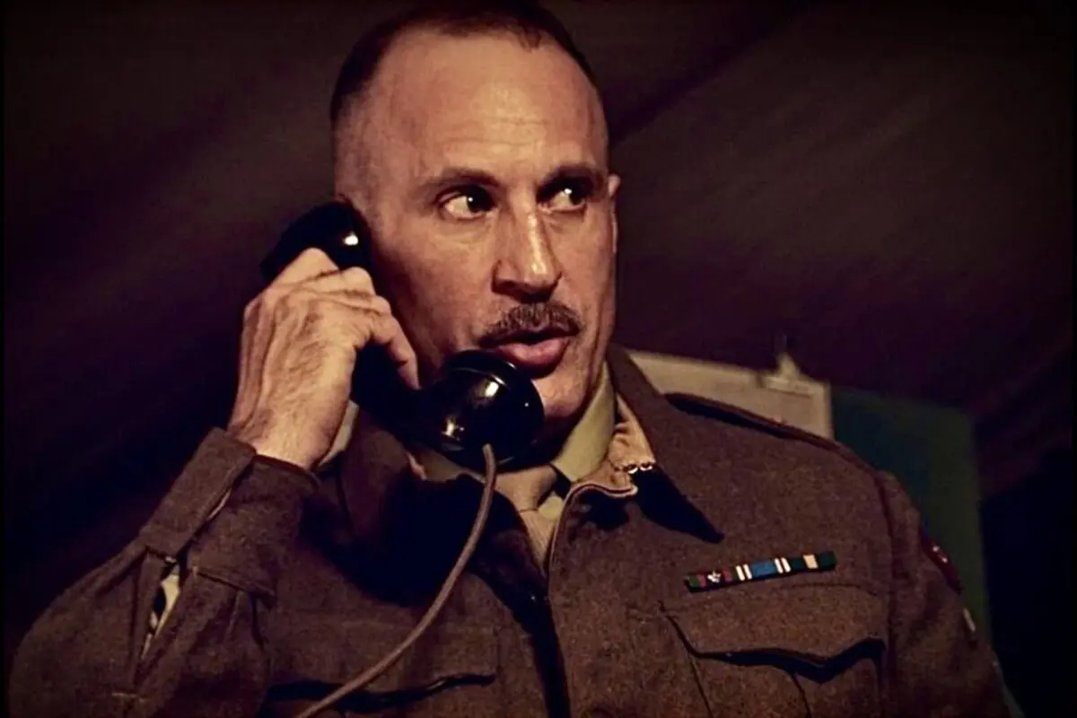 The Commanding Officer (Kurtis Sanheim), in “The Liberation Men.” (GJW+)