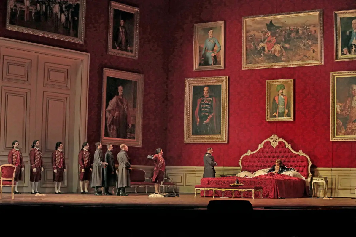 A scene from Strauss's "Der Rosenkavalier."(Ken Howard/Metropolitan Opera)