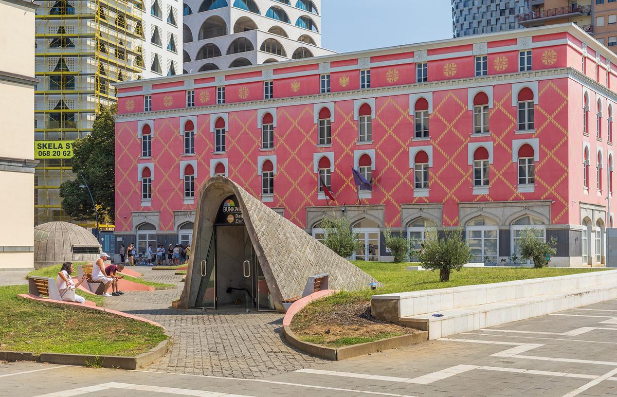 Bunk’Art 2 houses a museum inside a former Cold War bunker. The museum focuses on the history of Albania’s Ministry of Internal Affairs during the communist era. (Alekk Pires/Shutterstock)