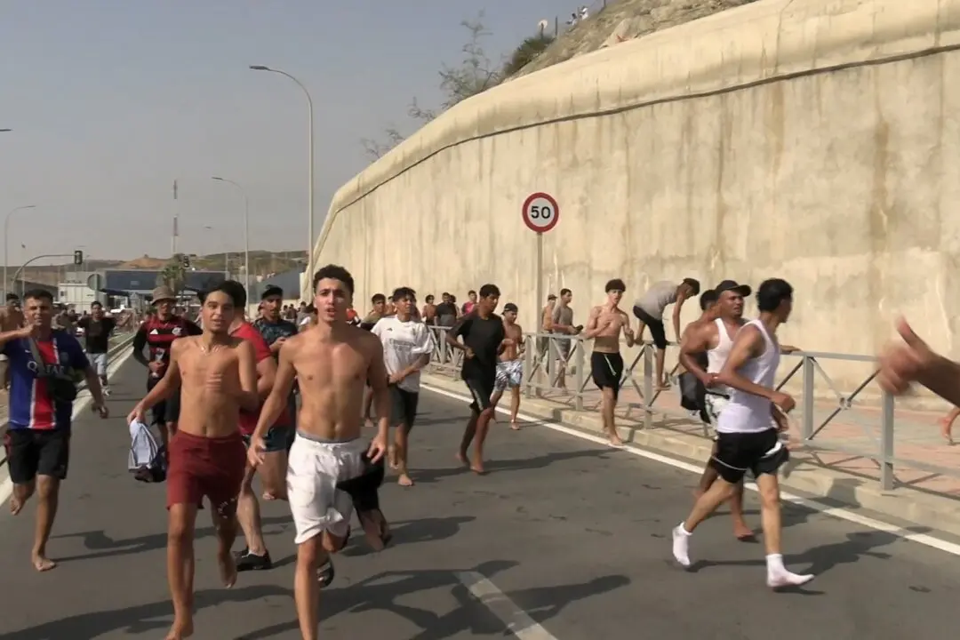 Thousands of Illegal Immigrants Breach Morocco’s Border With Spanish Enclave of Ceuta