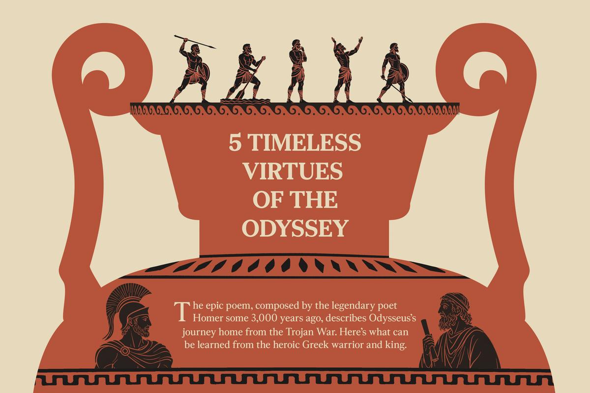INFOGRAPHIC: 5 Timeless Virtues of The Odyssey