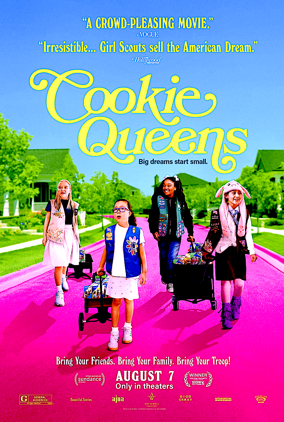 Promotional poster for "Cookie Queens." (Roadside Attractions)